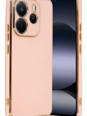 Newface Xiaomi Redmi Note 14 4G Kılıf Volet Silikon - Pembe