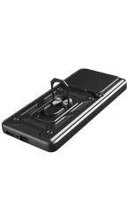 Newface Xiaomi Redmi Note 14 4G Pars Lens Yüzüklü Silikon - Siyah - Görsel 4