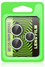 Newface Xiaomi Redmi Note 14 4G Raze Metal Kamera Lens - Gümüş