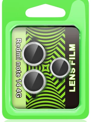 Newface Xiaomi Redmi Note 14 4G Raze Metal Kamera Lens - Gümüş