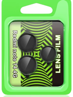 Newface Xiaomi Redmi Note 14 4G Raze Metal Kamera Lens - Siyah