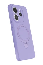 Newface Xiaomi Redmi Note 14 4G Regal Magsafe Standlı Kapak - Lila - Görsel 2