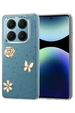 Newface Xiaomi Redmi Note 14 Pro 4G Fiyonk Desenli Kapak - Desen 10