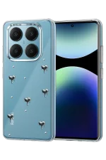 Newface Xiaomi Redmi Note 14 Pro 4G Fiyonk Desenli Kapak - Desen 3