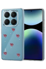 Newface Xiaomi Redmi Note 14 Pro 4G Fiyonk Desenli Kapak - Desen 7