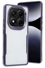 Newface Xiaomi Redmi Note 14 Pro 4G Kılıf Boyi Silikon Kapak - Derin Mor