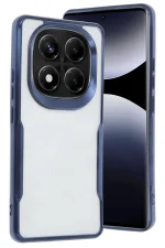 Newface Xiaomi Redmi Note 14 Pro 4G Kılıf Boyi Silikon Kapak - Lacivert