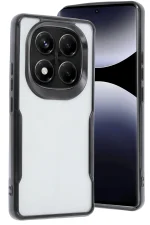 Newface Xiaomi Redmi Note 14 Pro 4G Kılıf Boyi Silikon Kapak - Siyah