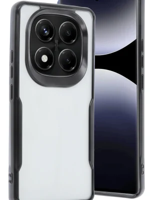 Newface Xiaomi Redmi Note 14 Pro 4G Kılıf Boyi Silikon Kapak - Siyah