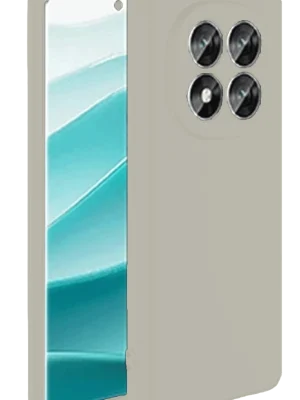 Newface Xiaomi Redmi Note 14 Pro 4G Kılıf First Silikon - Krem