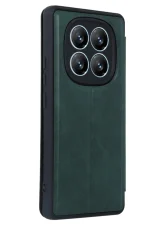 Newface Xiaomi Redmi Note 14 Pro 4G Kılıf Flip Cover - Koyu Yeşil - Görsel 3