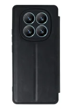 Newface Xiaomi Redmi Note 14 Pro 4G Kılıf Flip Cover - Siyah - Görsel 2