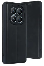 Newface Xiaomi Redmi Note 14 Pro 4G Kılıf Flip Cover - Siyah