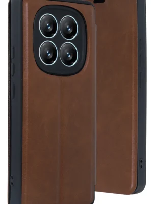 Newface Xiaomi Redmi Note 14 Pro 4G Kılıf Flip Cover - Taba