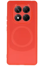 Newface Xiaomi Redmi Note 14 Pro 4G Kılıf Maya Karbon Kapak - Kırmızı - Görsel 2