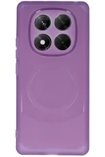 Newface Xiaomi Redmi Note 14 Pro 4G Kılıf Maya Karbon Kapak - Mürdüm - Görsel 2