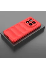 Newface Xiaomi Redmi Note 14 Pro 4G Kılıf Optimum Silikon - Kırmızı - Görsel 3