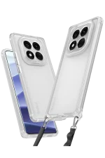 Newface Xiaomi Redmi Note 14 Pro 4G Kılıf Penta Silikon Kılıf - Şeffaf