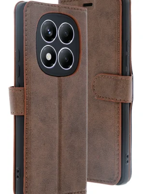 Newface Xiaomi Redmi Note 14 Pro 4G Kılıf Trend S Plus Kapaklı Kılıf - Taba