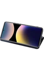 Newface Xiaomi Redmi Note 14 Pro 4G Kılıf Trend S Plus Kapaklı Kılıf - Yeşil - Görsel 2