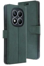 Newface Xiaomi Redmi Note 14 Pro 4G Kılıf Trend S Plus Kapaklı Kılıf - Yeşil