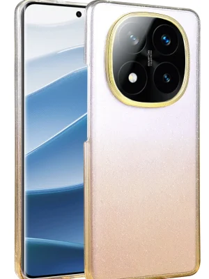 Newface Xiaomi Redmi Note 14 Pro 5G Glossy Kapak - Çöl Titanyum