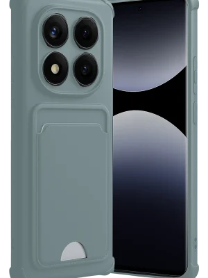 Newface Xiaomi Redmi Note 14 Pro 5G Kelvin Kartvizitli Silikon - Açık Yeşil