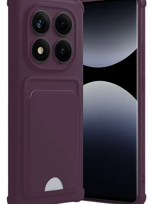 Newface Xiaomi Redmi Note 14 Pro 5G Kelvin Kartvizitli Silikon - Derin Mor