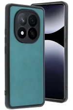 Newface Xiaomi Redmi Note 14 Pro 5G Kılıf Aras Deri Kapak - Açık Yeşil