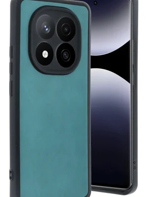 Newface Xiaomi Redmi Note 14 Pro 5G Kılıf Aras Deri Kapak - Açık Yeşil