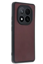 Newface Xiaomi Redmi Note 14 Pro 5G Kılıf Aras Deri Kapak - Bordo - Görsel 2