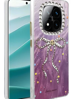 Newface Xiaomi Redmi Note 14 Pro 5G Kılıf Blade Aynalı Desenli Kapak - Desen 1