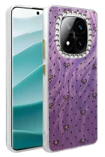 Newface Xiaomi Redmi Note 14 Pro 5G Kılıf Blade Aynalı Desenli Kapak - Desen 2