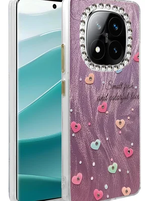 Newface Xiaomi Redmi Note 14 Pro 5G Kılıf Blade Aynalı Desenli Kapak - Desen 8