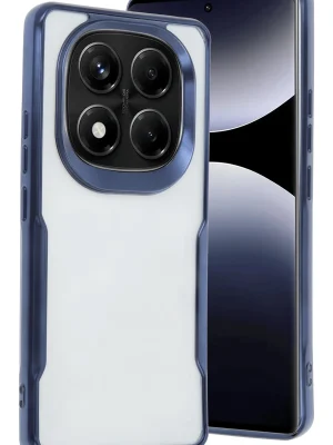 Newface Xiaomi Redmi Note 14 Pro 5G Kılıf Boyi Silikon Kapak - Lacivert