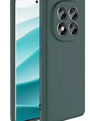 Newface Xiaomi Redmi Note 14 Pro 5G Kılıf First Silikon - Koyu Yeşil