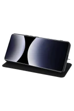 Newface Xiaomi Redmi Note 14 Pro 5G Kılıf Flip Cover - Kırmızı - Görsel 3