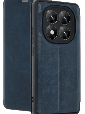 Newface Xiaomi Redmi Note 14 Pro 5G Kılıf Flip Cover - Lacivert