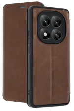 Newface Xiaomi Redmi Note 14 Pro 5G Kılıf Flip Cover - Taba