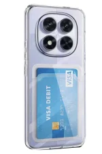 Newface Xiaomi Redmi Note 14 Pro 5G Kılıf Kart Şeffaf Silikon - Şeffaf - Görsel 2