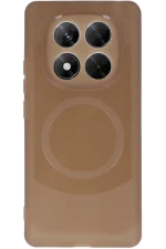 Newface Xiaomi Redmi Note 14 Pro 5G Kılıf Maya Karbon Kapak - Kahverengi - Görsel 2