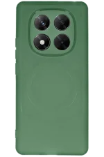 Newface Xiaomi Redmi Note 14 Pro 5G Kılıf Maya Karbon Kapak - Koyu Yeşil - Görsel 2