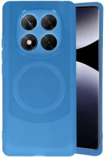 Newface Xiaomi Redmi Note 14 Pro 5G Kılıf Maya Karbon Kapak - Lacivert