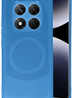 Newface Xiaomi Redmi Note 14 Pro 5G Kılıf Maya Karbon Kapak - Lacivert