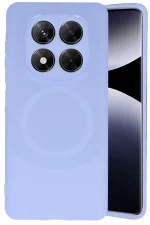 Newface Xiaomi Redmi Note 14 Pro 5G Kılıf Maya Karbon Kapak - Lila