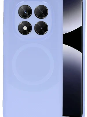 Newface Xiaomi Redmi Note 14 Pro 5G Kılıf Maya Karbon Kapak - Lila