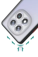 Newface Xiaomi Redmi Note 14 Pro 5G Kılıf Montreal Silikon Kapak - Siyah - Görsel 2