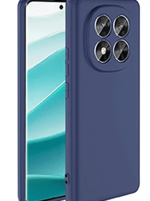 Newface Xiaomi Redmi Note 14 Pro 5G Kılıf Nano içi Kadife Silikon - Lacivert