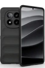 Newface Xiaomi Redmi Note 14 Pro 5G Kılıf Optimum Silikon - Siyah