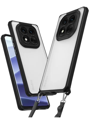 Newface Xiaomi Redmi Note 14 Pro 5G Kılıf Penta Silikon Kılıf - Siyah